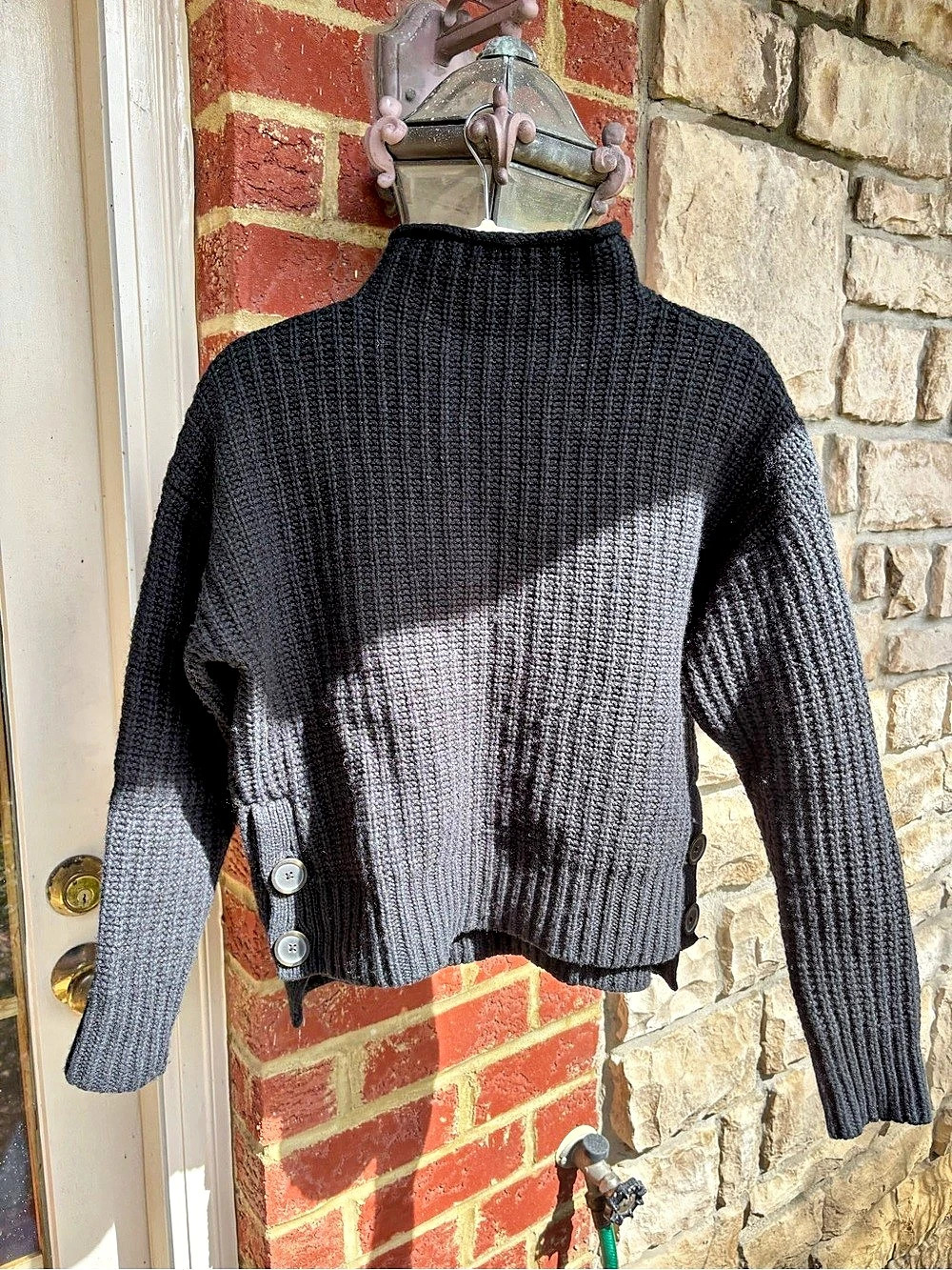 Madewell Black Turtleneck Sweater Size Small Like New